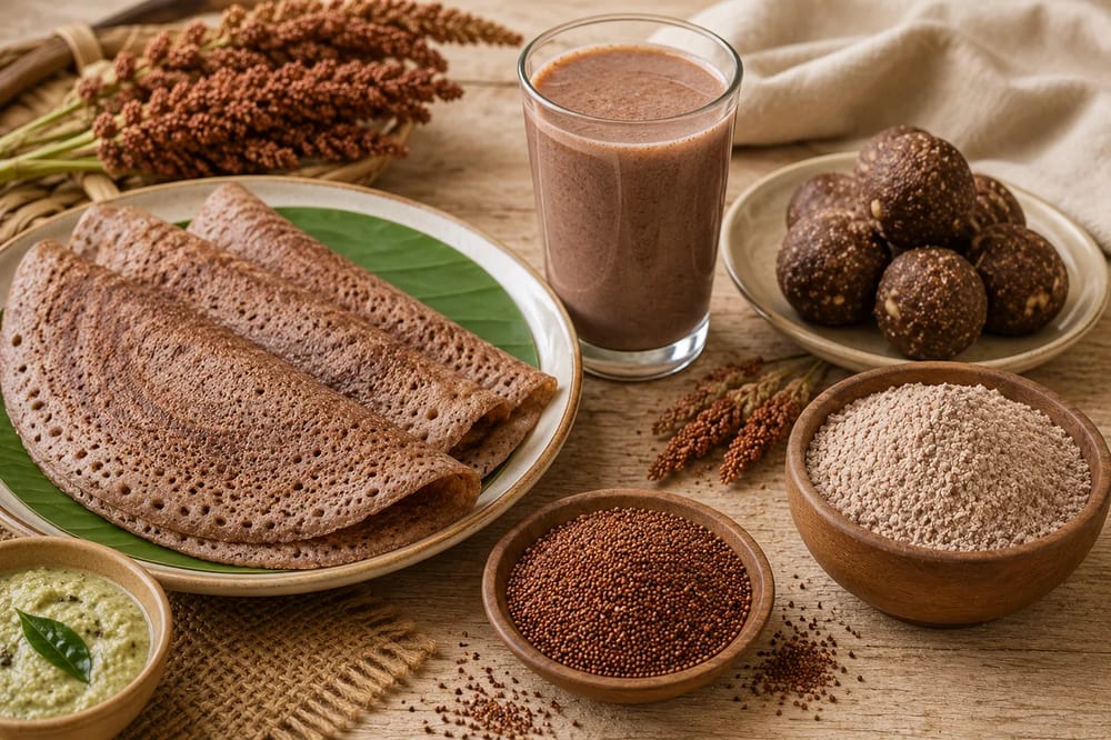5 Easy Ragi Recipes for a Wholesome Day